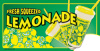 Rectangular Lemonade Sign